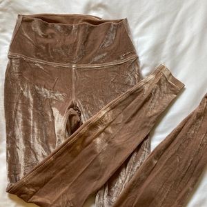 Champagne/pink LULULEMON leggings